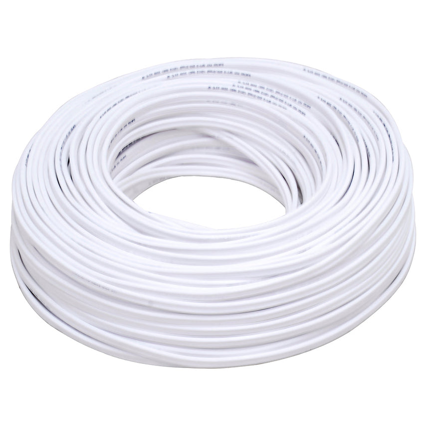 Cable Eléctrico Tipo Pot Cal. 2 X 18 100mt Blanco 136929 Sur