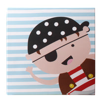 Cuadros Decorativos Cuarto Niños Infantil Piratas 3 Pz Hogar